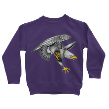 Custom Design Eagle Landing  ﻿Classic Kids Sweatshirt - neverleavehomedeals.com