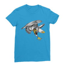 Custom Design Eagle Landing  ﻿Classic Women's T-Shirt - neverleavehomedeals.com