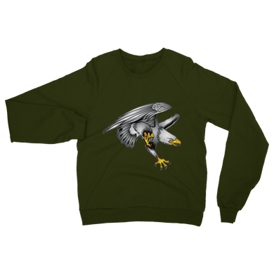 Custom Design Eagle Landing  ﻿Classic Adult Sweatshirt - neverleavehomedeals.com