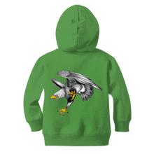 Custom Design Eagle Landing  ﻿Classic Kids Zip Hoodie - neverleavehomedeals.com
