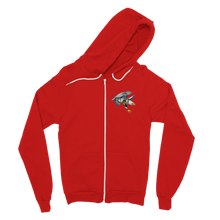 Custom Design Eagle Landing  ﻿Classic Adult Zip Hoodie - neverleavehomedeals.com