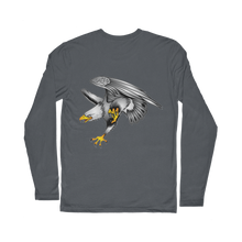 Custom Design Eagle Landing  ﻿Classic Long Sleeve T-Shirt - neverleavehomedeals.com