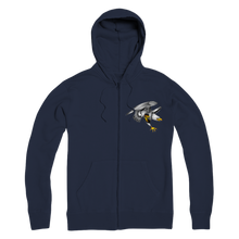 Custom Design Eagle Landing  ﻿Premium Adult Zip Hoodie - neverleavehomedeals.com