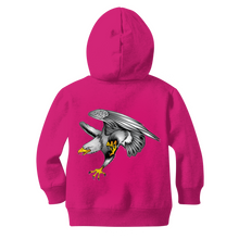 Custom Design Eagle Landing  ﻿Classic Kids Zip Hoodie - neverleavehomedeals.com
