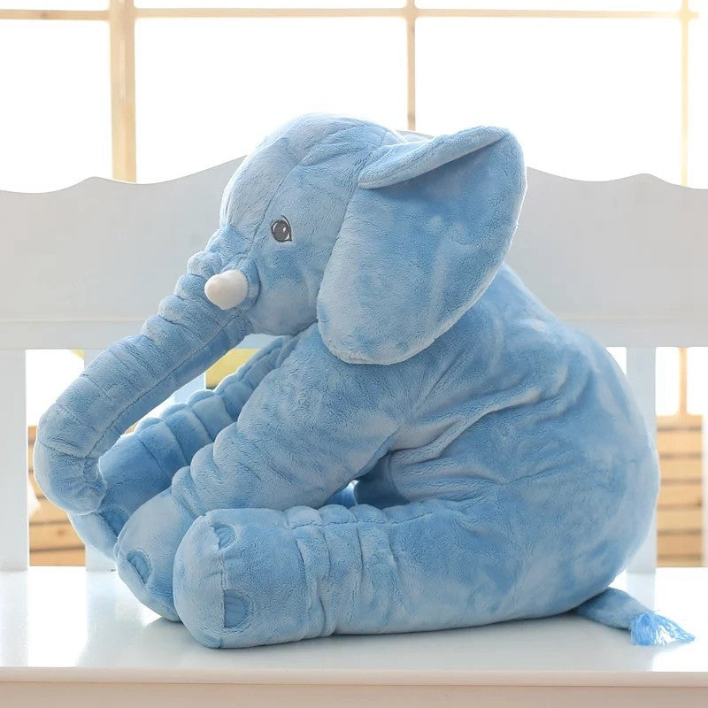 Colorful Giant Elephant Pillow - Baby Toy - neverleavehomedeals.com